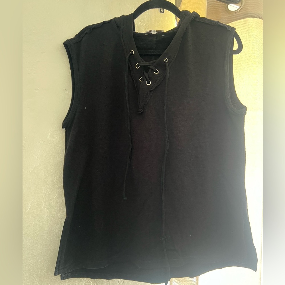 Hooded Tank Sweatshirt